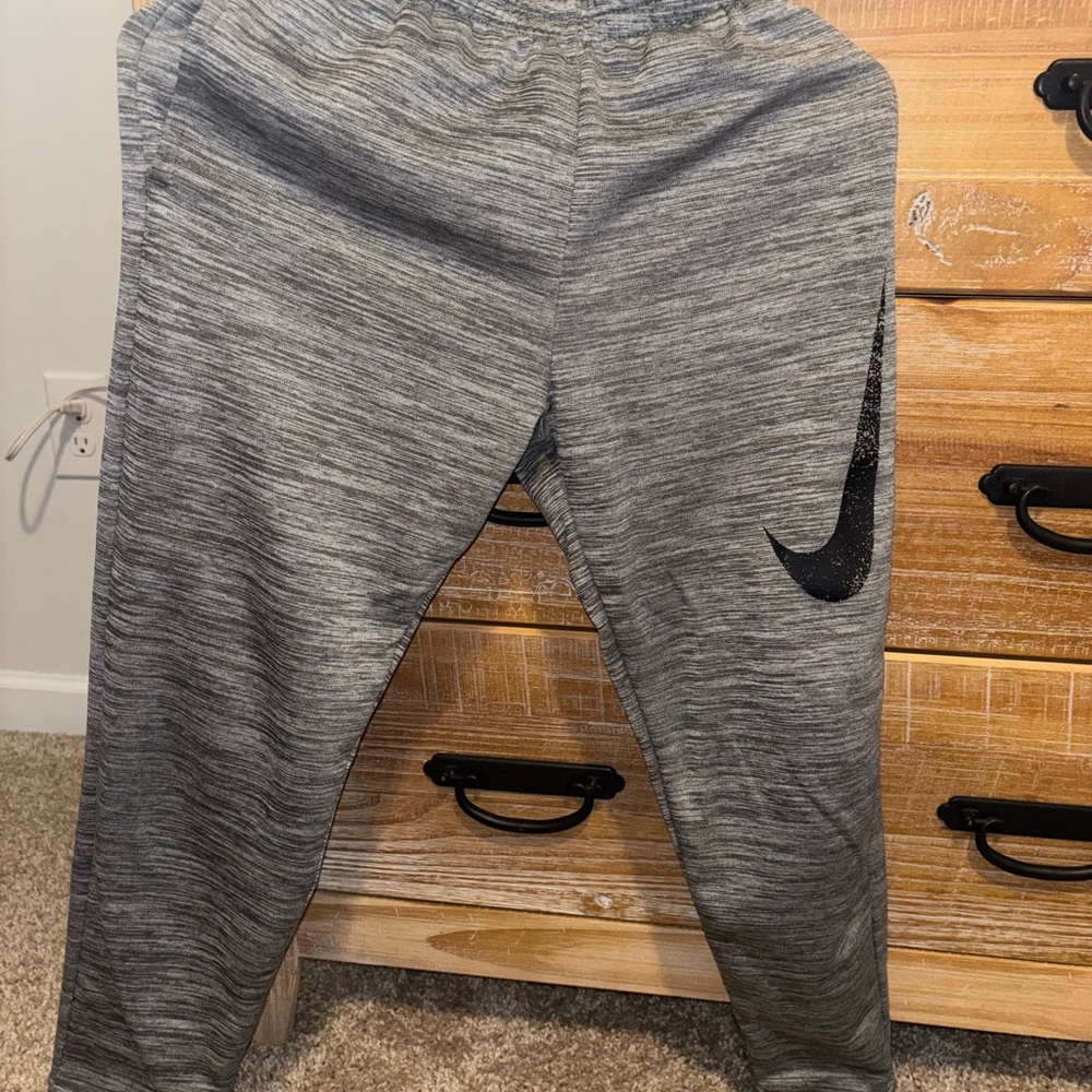 Nike Kids Heather Gray Sweatpants
